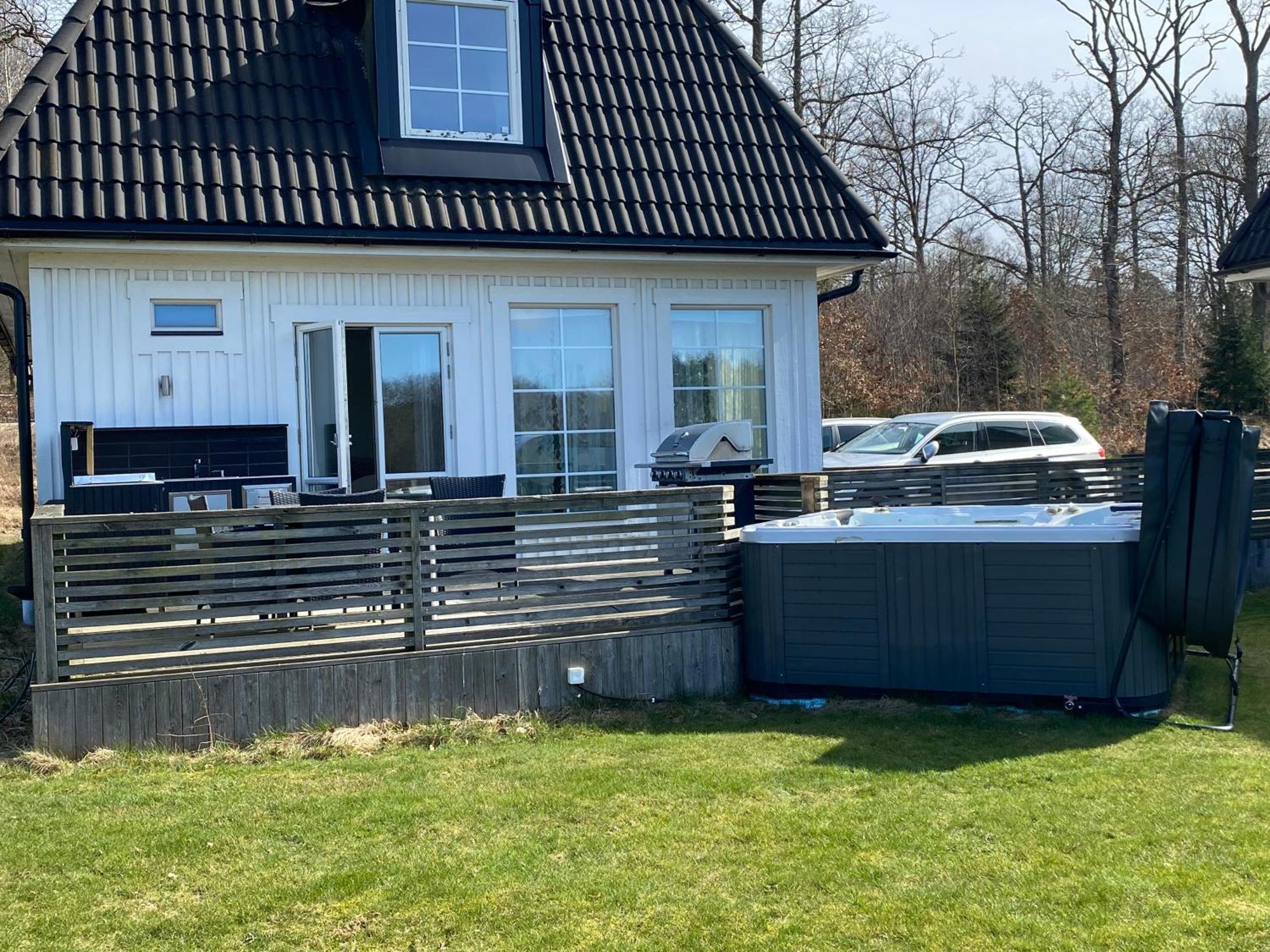 Skedala Horsefarm Apartment Халмщад Екстериор снимка